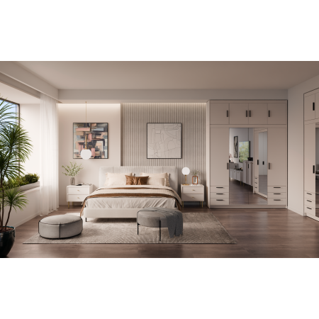 Nadstawka na szafę 176 cm Trino Beż piaskowy